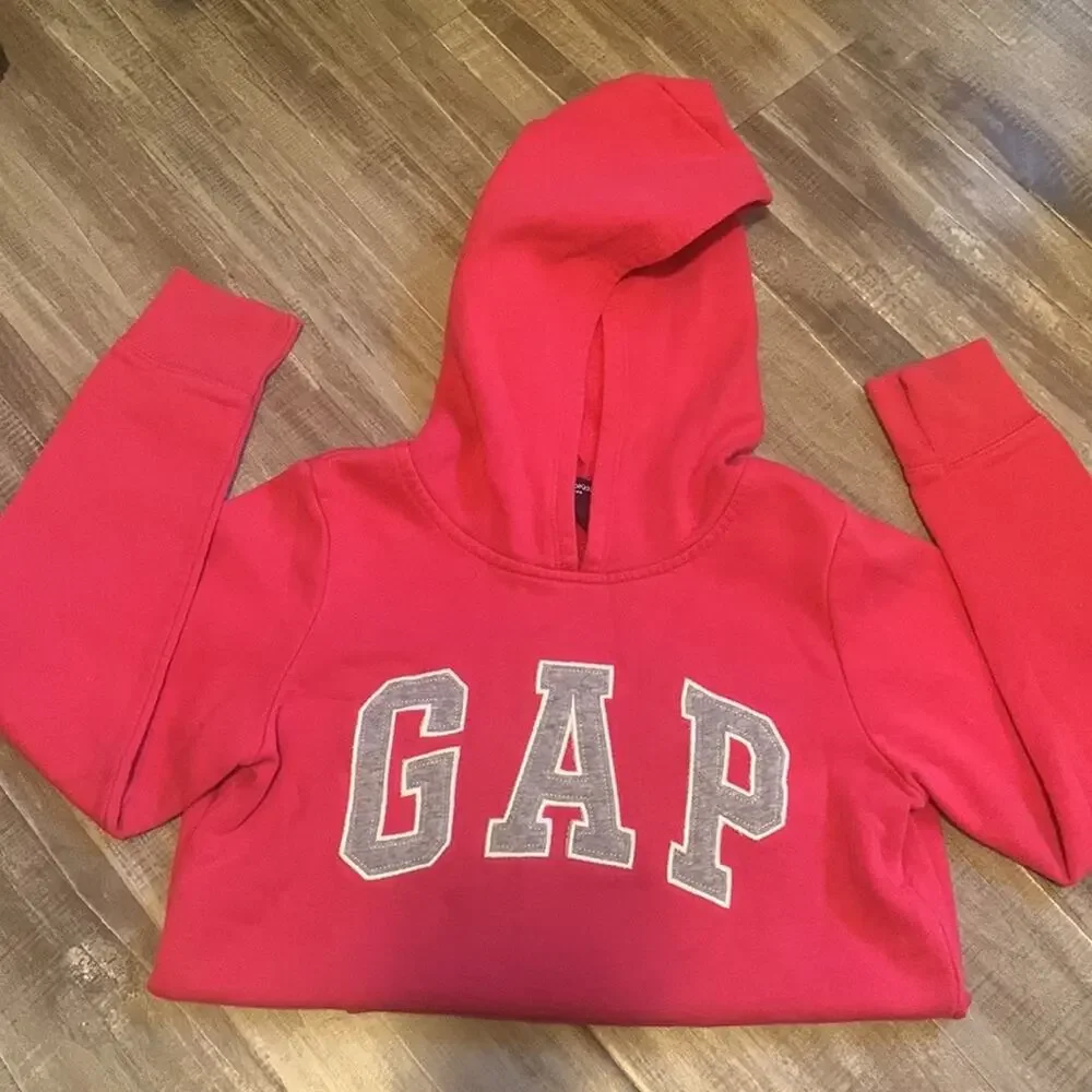 Gap Kids Girls Sweatshirt‎ Hooded Pink Size Large